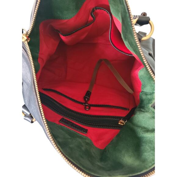 Dooney & Bourke Florentine Leather Satchel - Picture 10 of 13